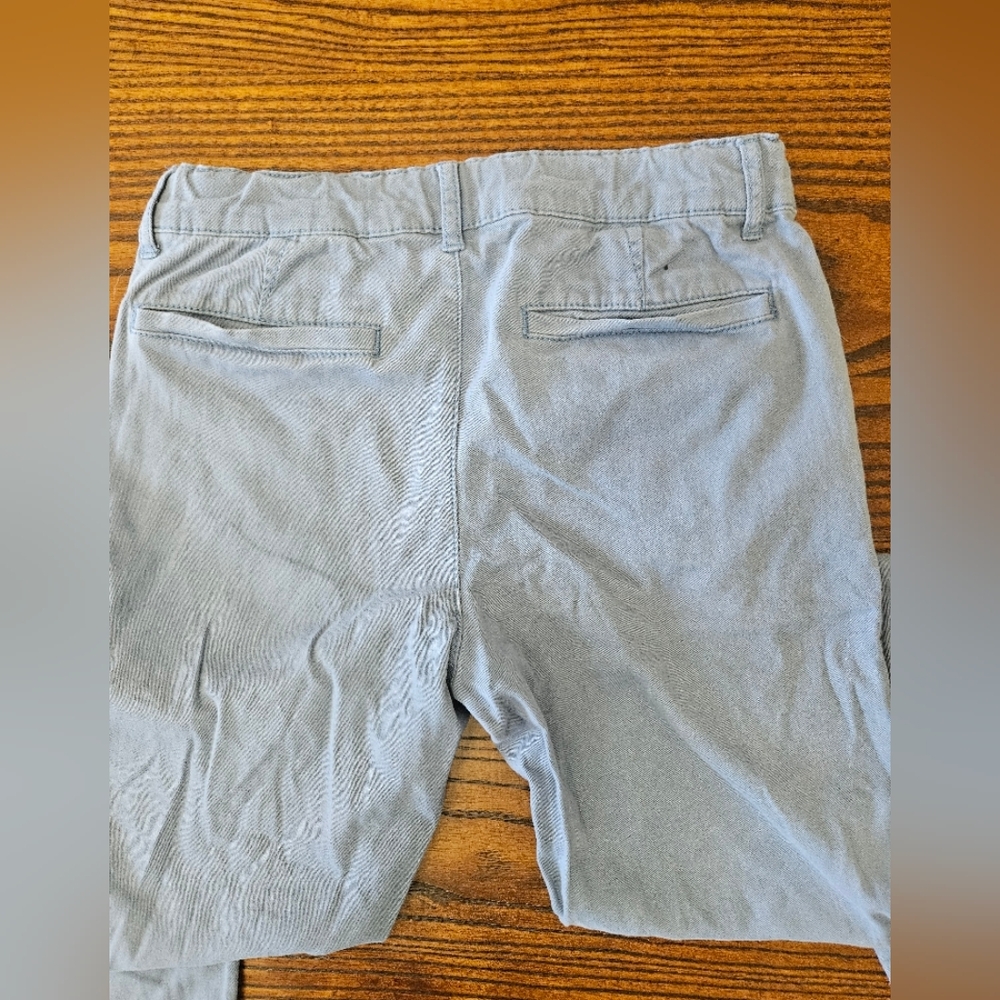 Boys Light Blue Chino Pants size 10 - Picture 2 of 4